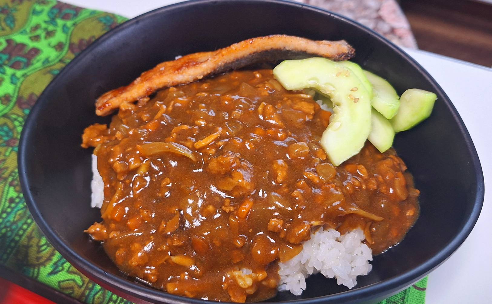 キーマカレー試作